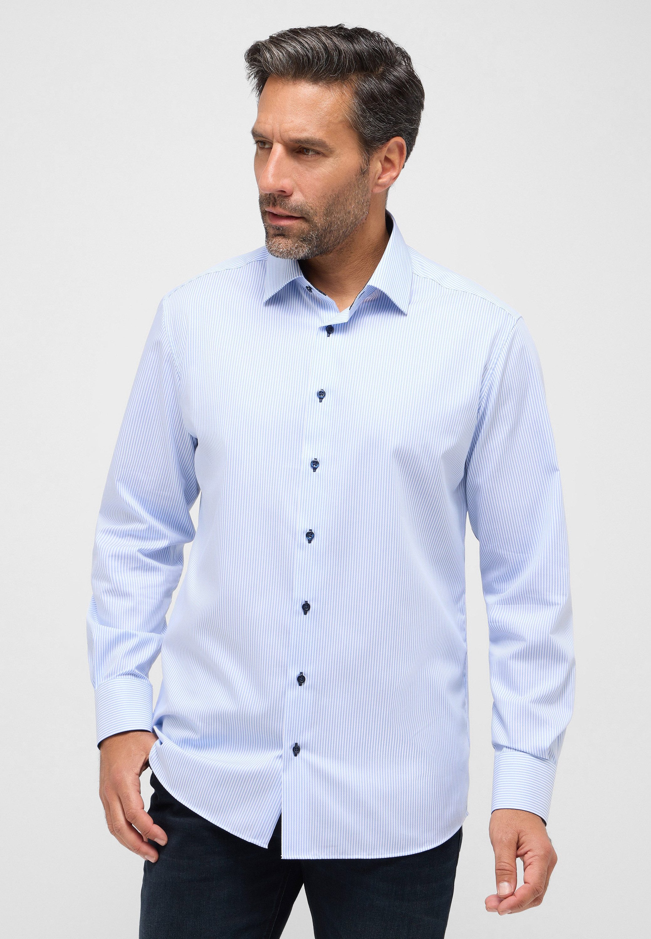 Eterna Langarmhemd MODERN FIT NON IRON günstig online kaufen