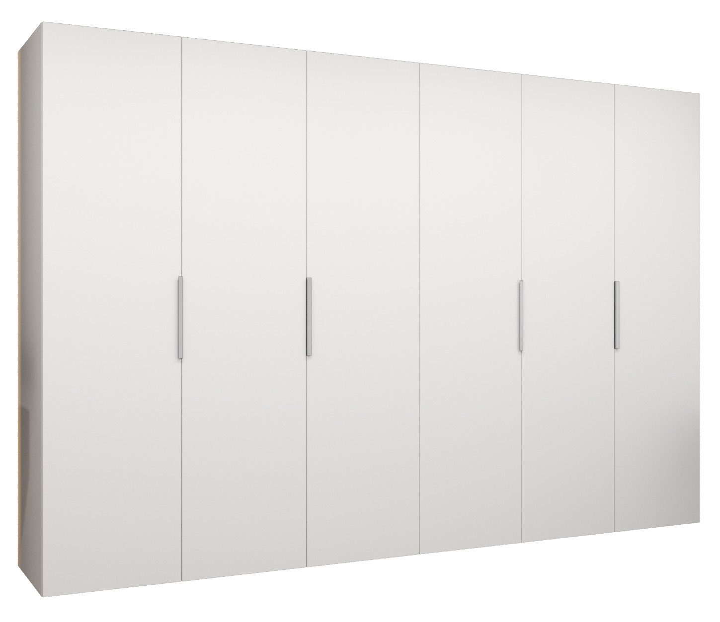 ABIKS MÖBEL Drehtürenschrank MARBELLA 1 Schlafzimmerschrank mit Kleiderstange und Regalen
