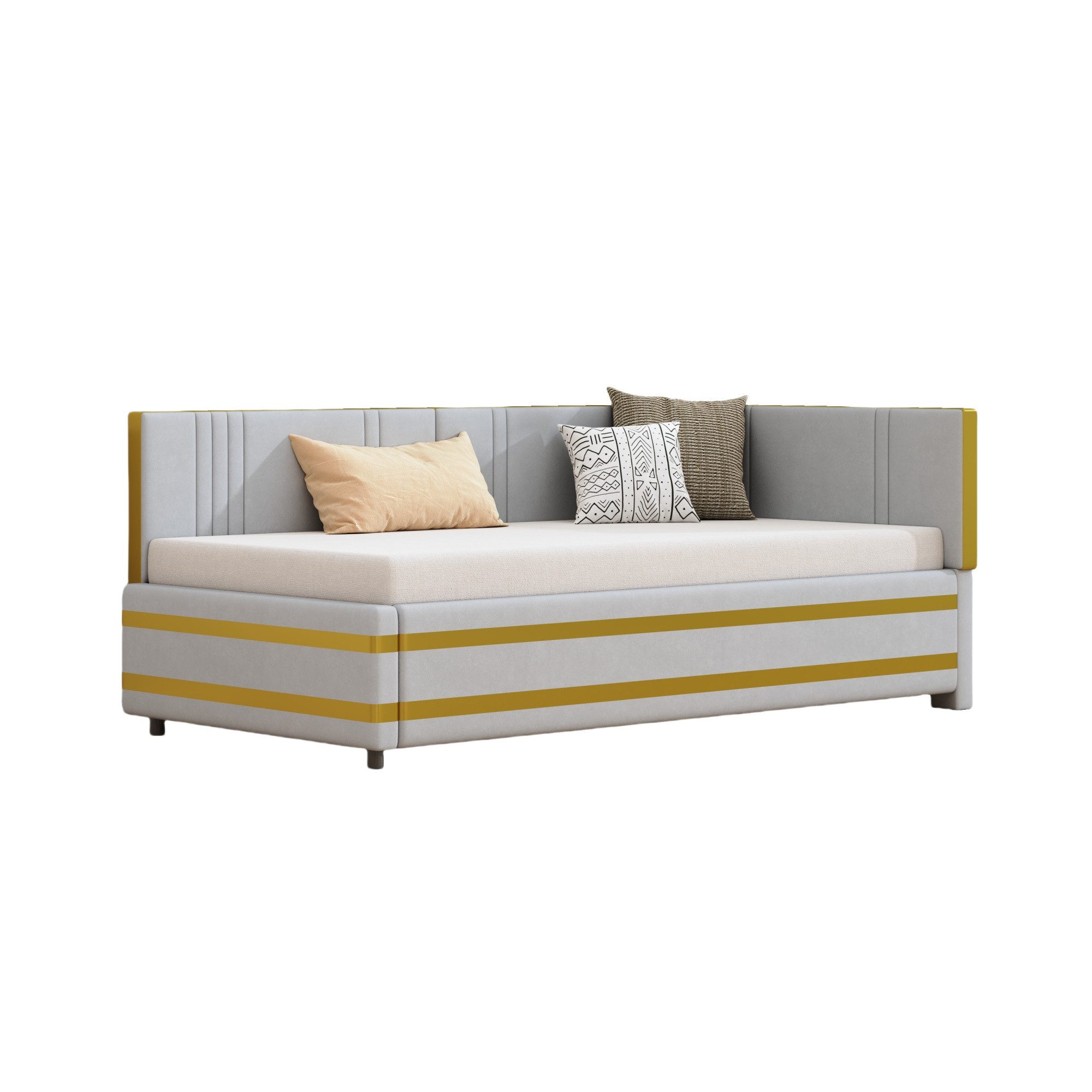 Merax Daybett, Polsterbett Samt Sofabett 90x200cm günstig online kaufen