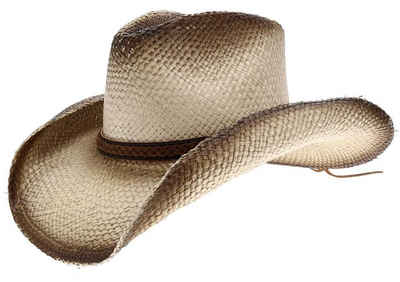 Dallas Hats Cowboyhut »OLD BUBBA Natural« Cowboyhut mit Pinch Front