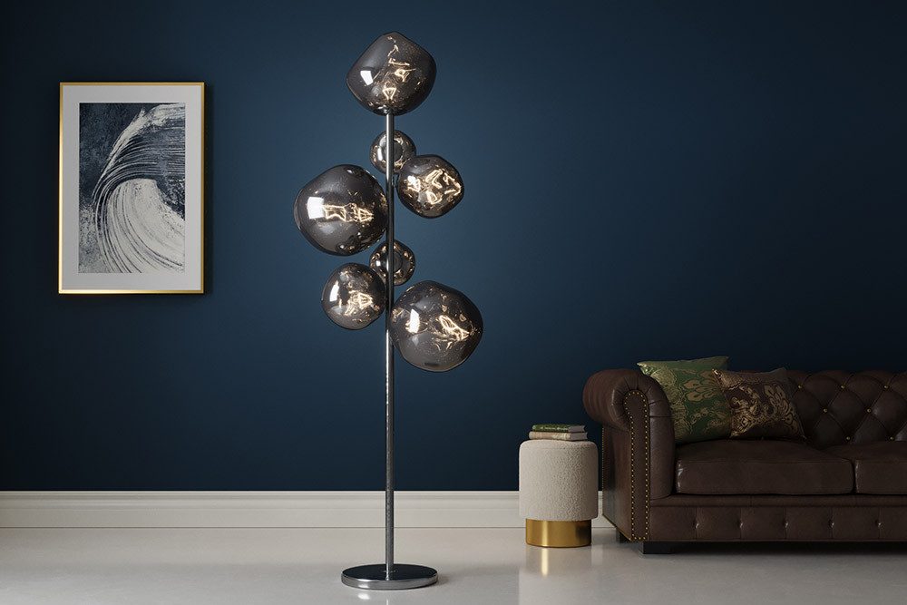 riess-ambiente Stehlampe LIQUID DIAMOND 170cm smoke günstig online kaufen