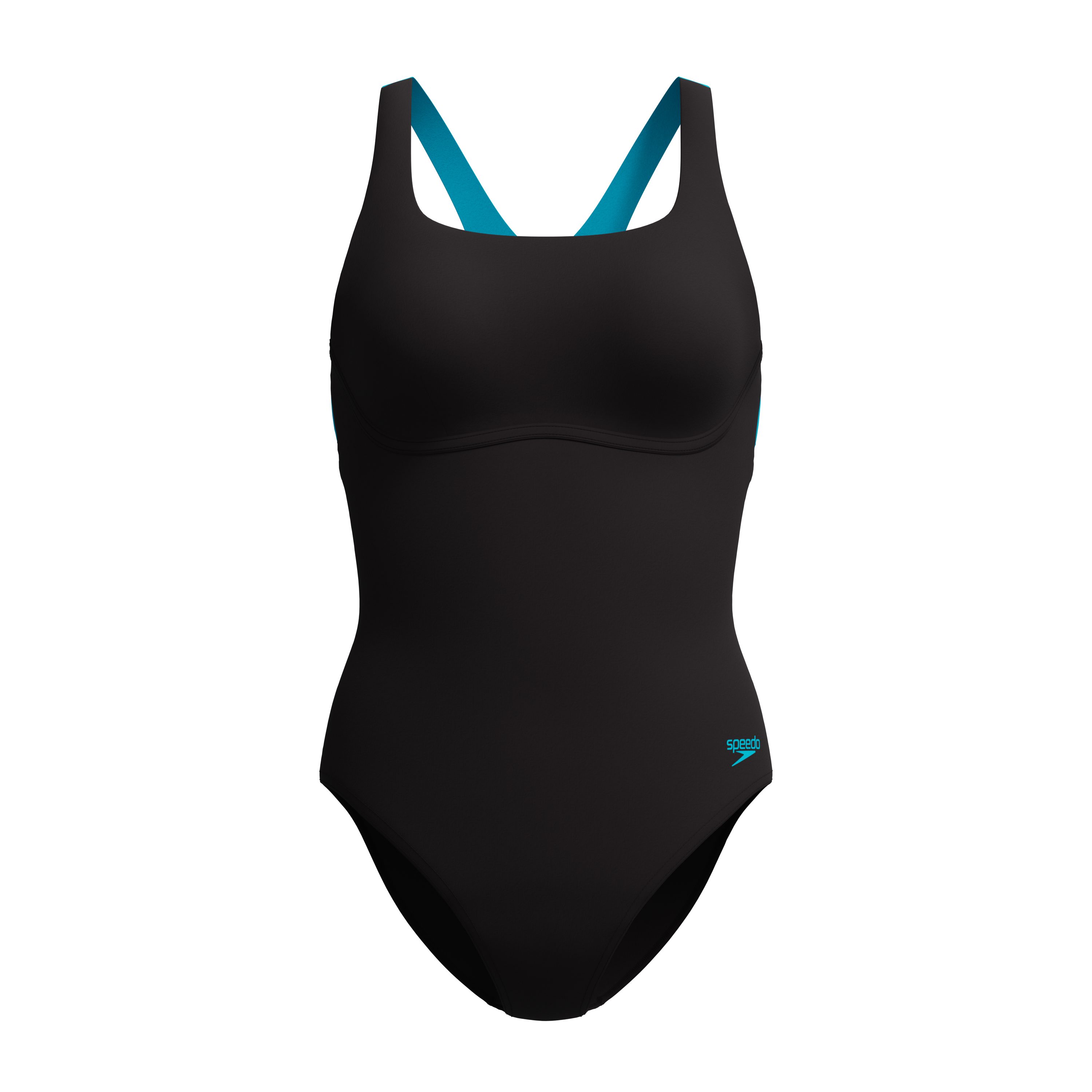 Speedo Badeanzug Solid Flex Band sportlicher Stil, mit Endurance Pro Materi günstig online kaufen