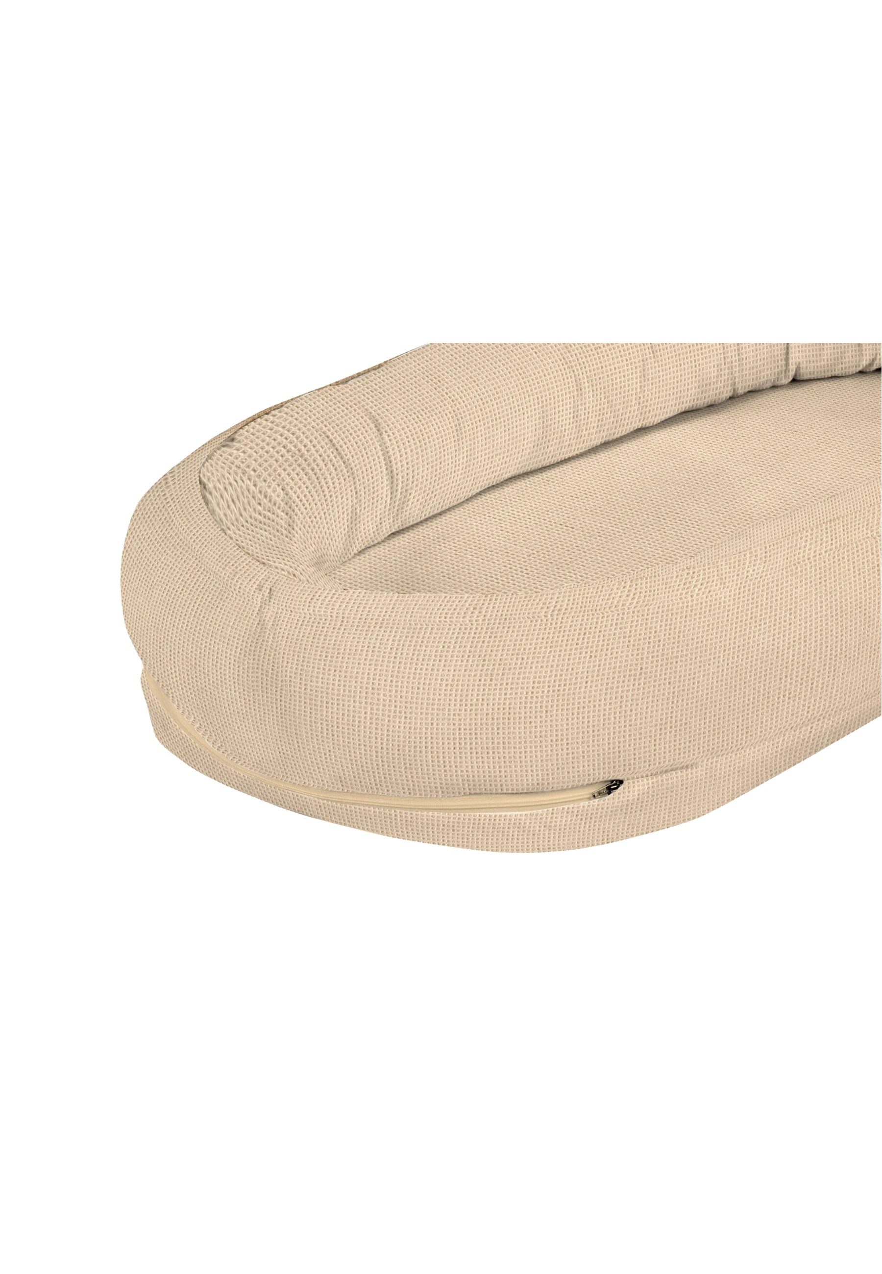 Alvi® Kuschelnest Schlummer-Lounge geflochten ., (1-tlg), sicheres Liegeumfeld