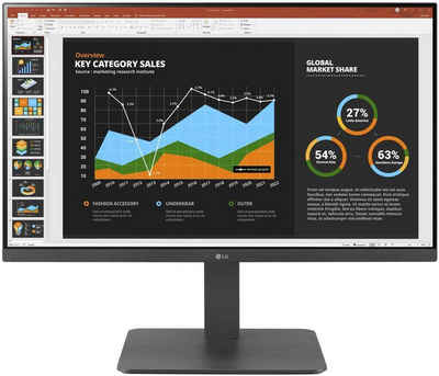 LG LG 24BR650B-C TFT-Monitor (1.920 x 1.080 Pixel (16:9), 5 ms Reaktionszeit, 60 Hz, IPS Panel)