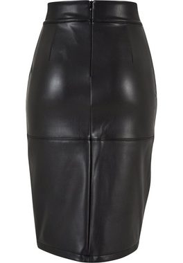 URBAN CLASSICS Sommerrock Urban Classics Damen Ladies Synthetic Leather Pencil Skirt (1-tlg)