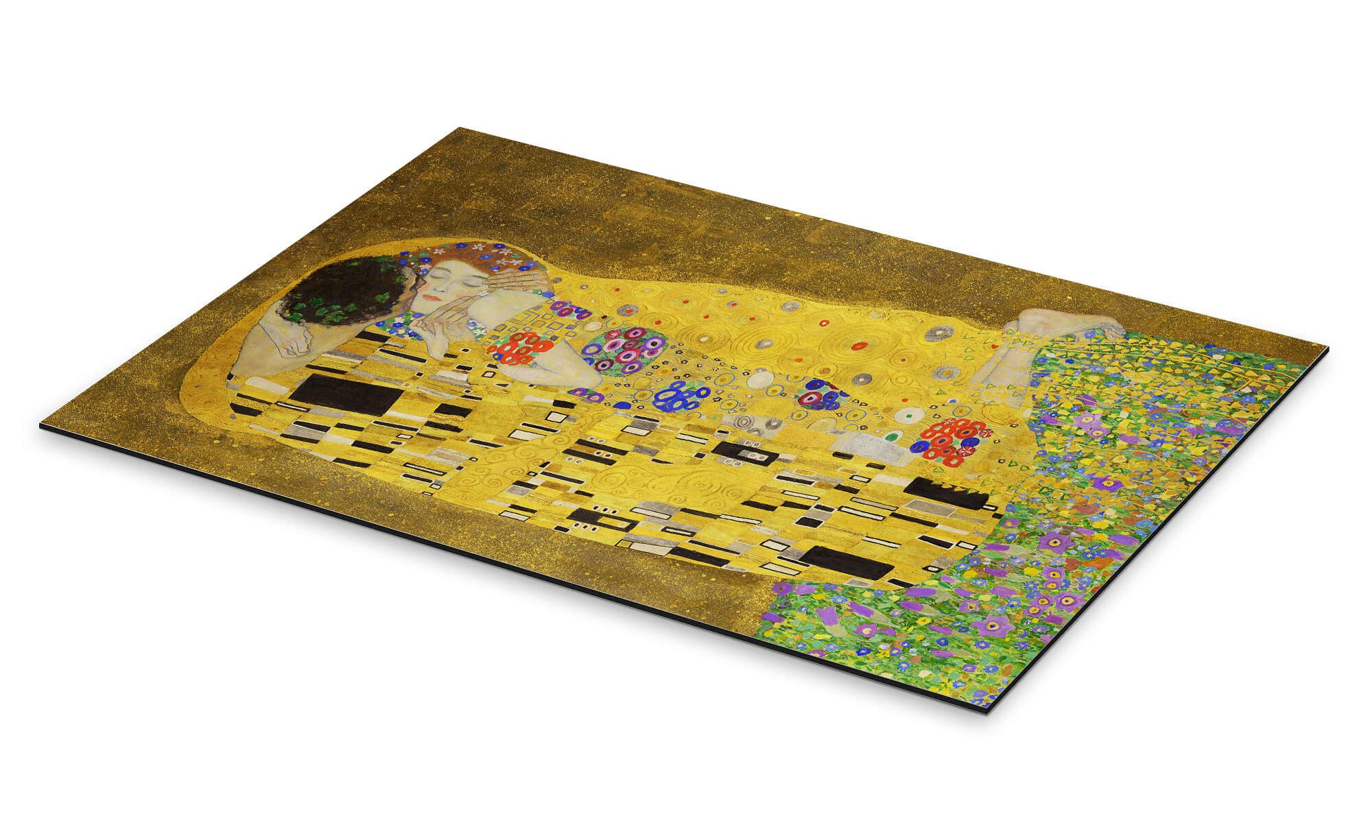 Posterlounge Wandbild Der Kuss (Detail), Gustav günstig online kaufen