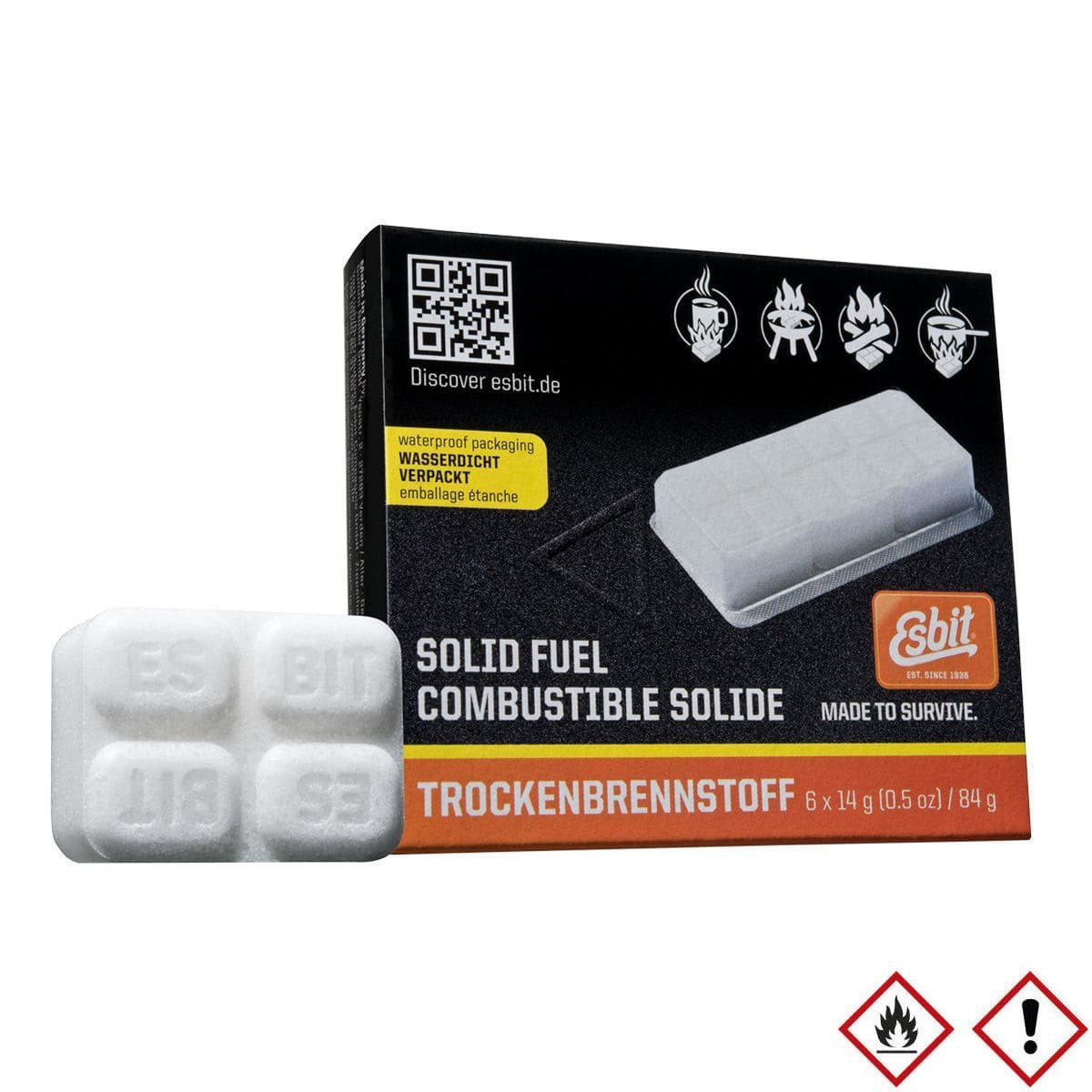 Esbit Sicherheitsbrennstoff Esbit Trockenbrennstofftabletten