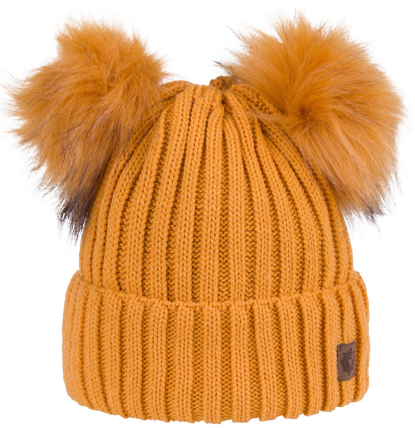 compagno Bommelmütze (1-St) Kindermütze Bommelmütze Wintermütze Beanie Mädchen Grobstrick
