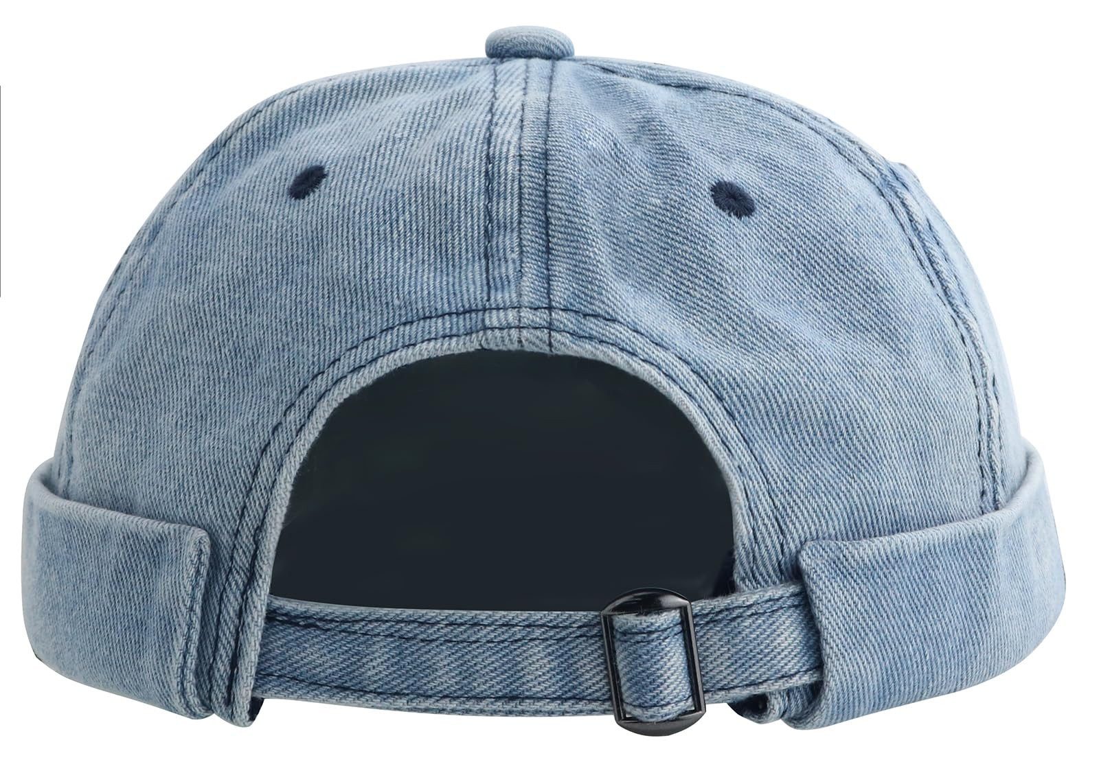 Zaewry Dockermütze Dockercap Herren – Fischermütze Seemannsmütze Docker Cap Dockermütze - Mütze aus Baumwolle – Bild 5 von 5