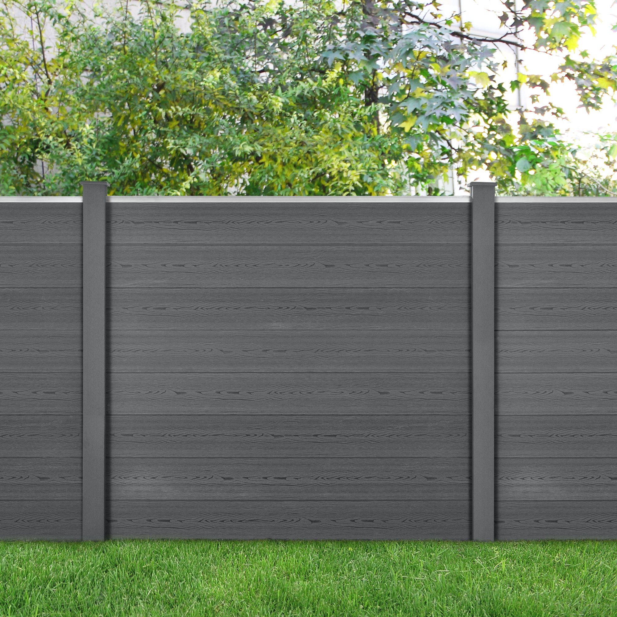 neu.holz Gartenzaun, (mit Pfosten), »Pinto« Lamellenzaun günstig online kaufen