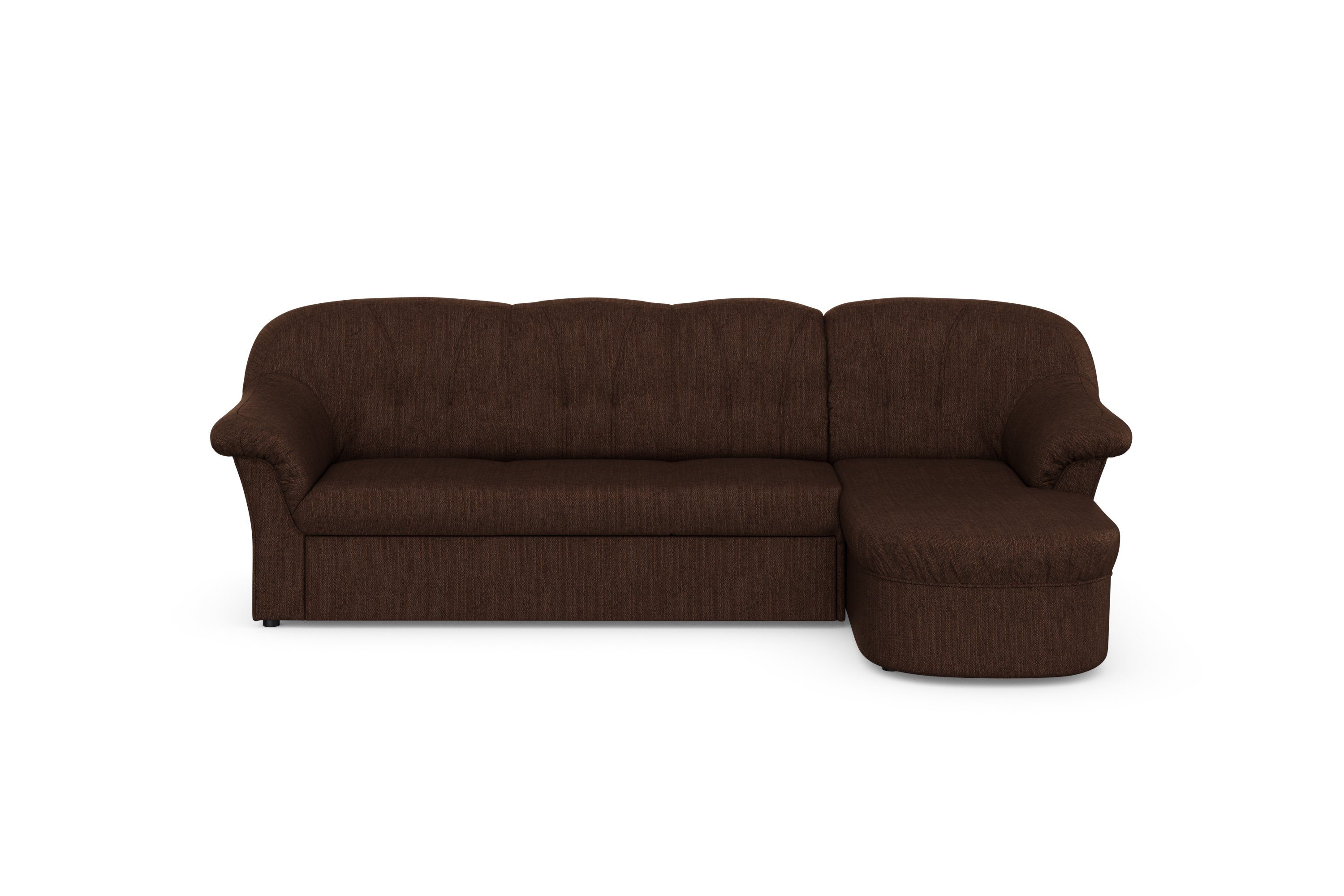 DOMO collection Ecksofa Pegnitz, elegante Rückensteppung, günstig online kaufen