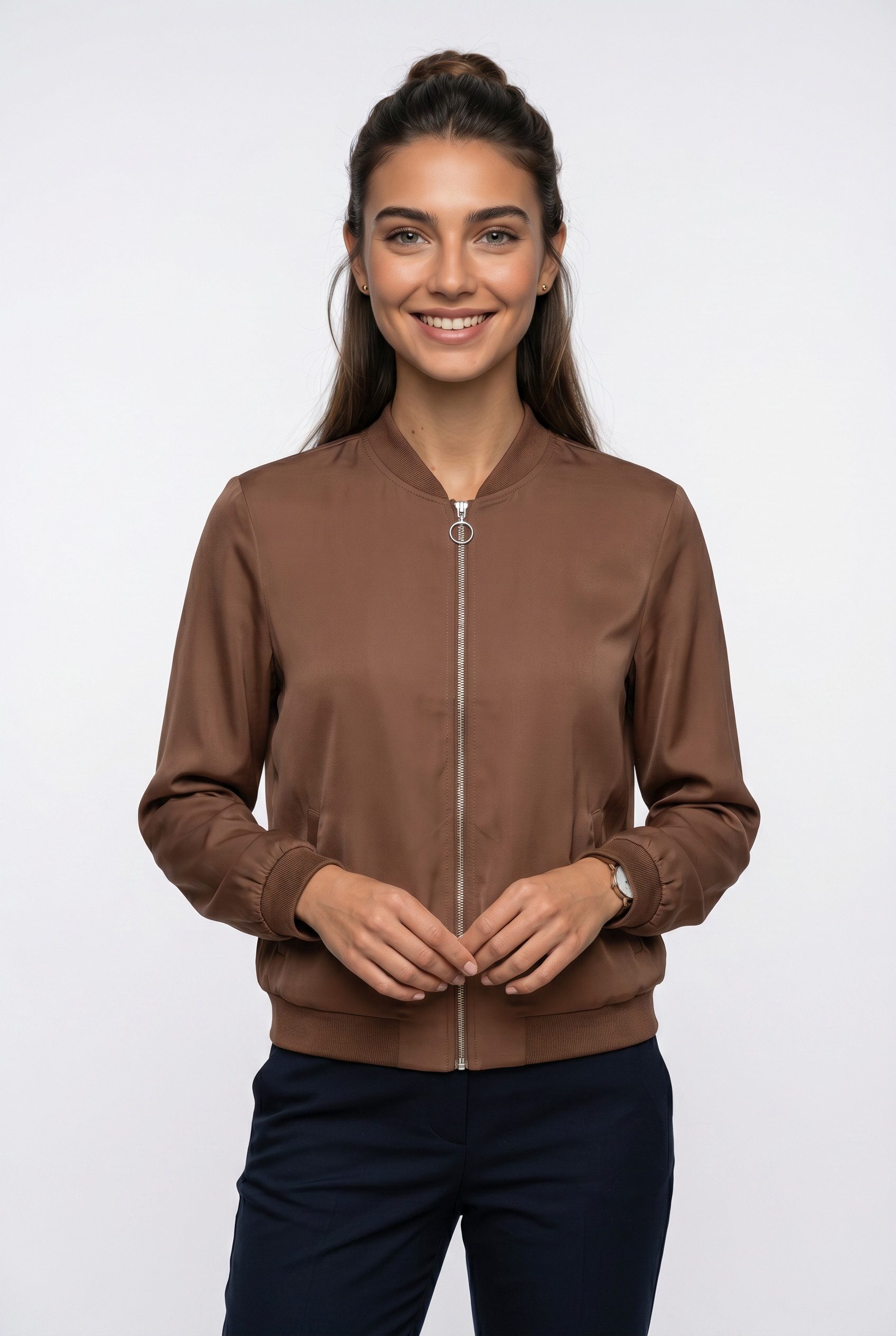 Vero Moda Bomberjacke VMCOCO L/S BOMBER NOOS Materialmix