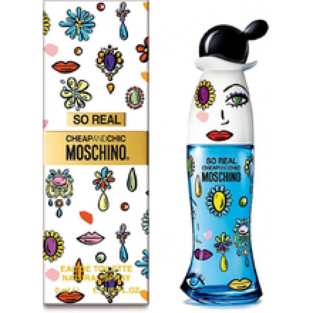 Moschino Toilette Real de Spray 50ml Eau Chic So Cheap Toilette & Eau de Moschino