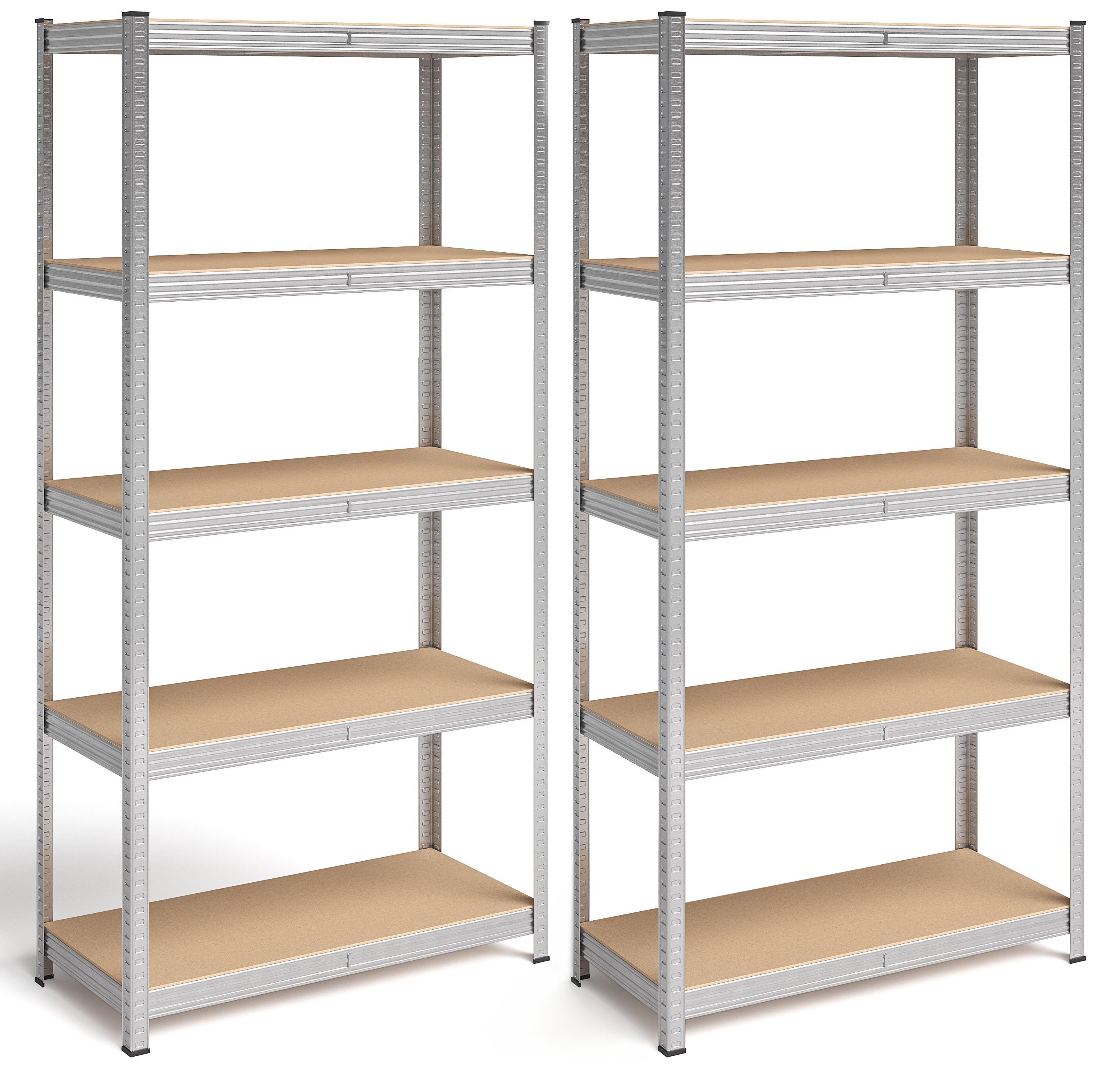 STEELSØN Schwerlastregal Arax, 2er Set, 180x40x90cm, günstig online kaufen
