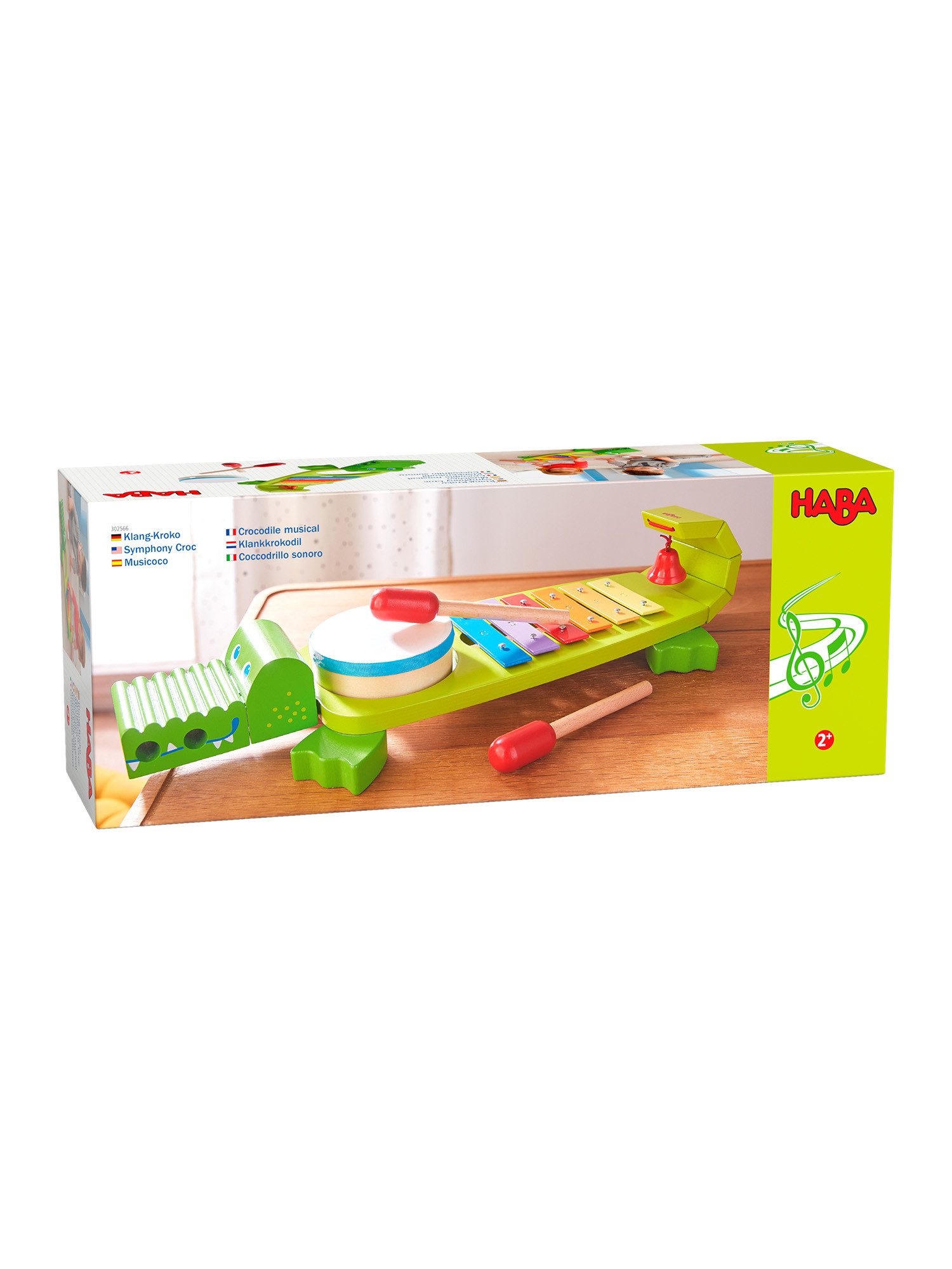 Haba Spielzeug-Musikinstrument Klang-Kroko, unisex neutral günstig online kaufen