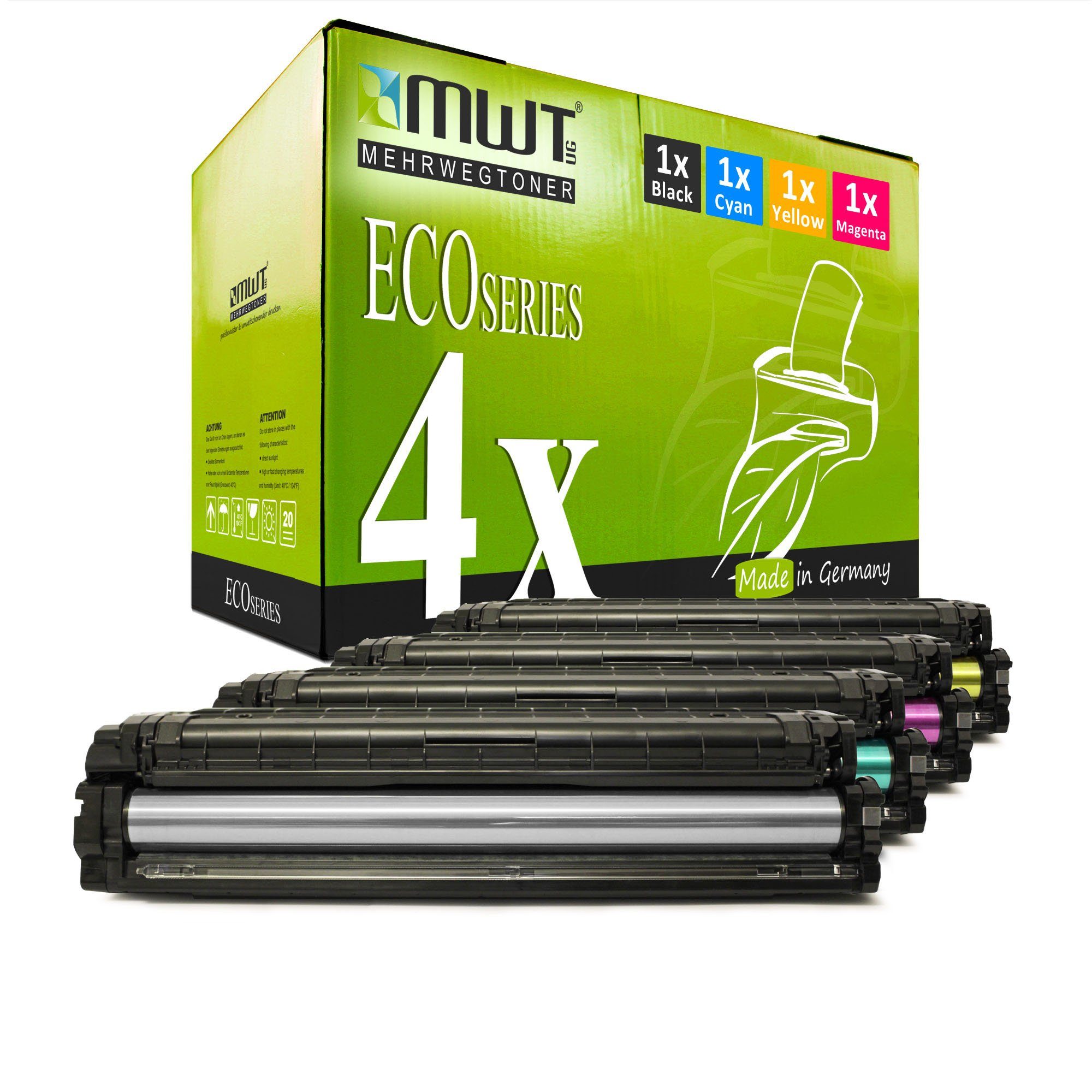 Mehrwegtoner Tonerkartusche Toner ersetzt Samsung CLT-P504C Set