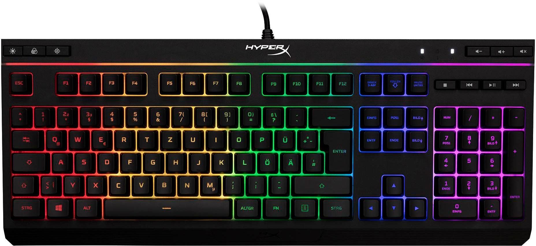 HyperX Alloy Core RGB - Membrane Gaming-Tastatur