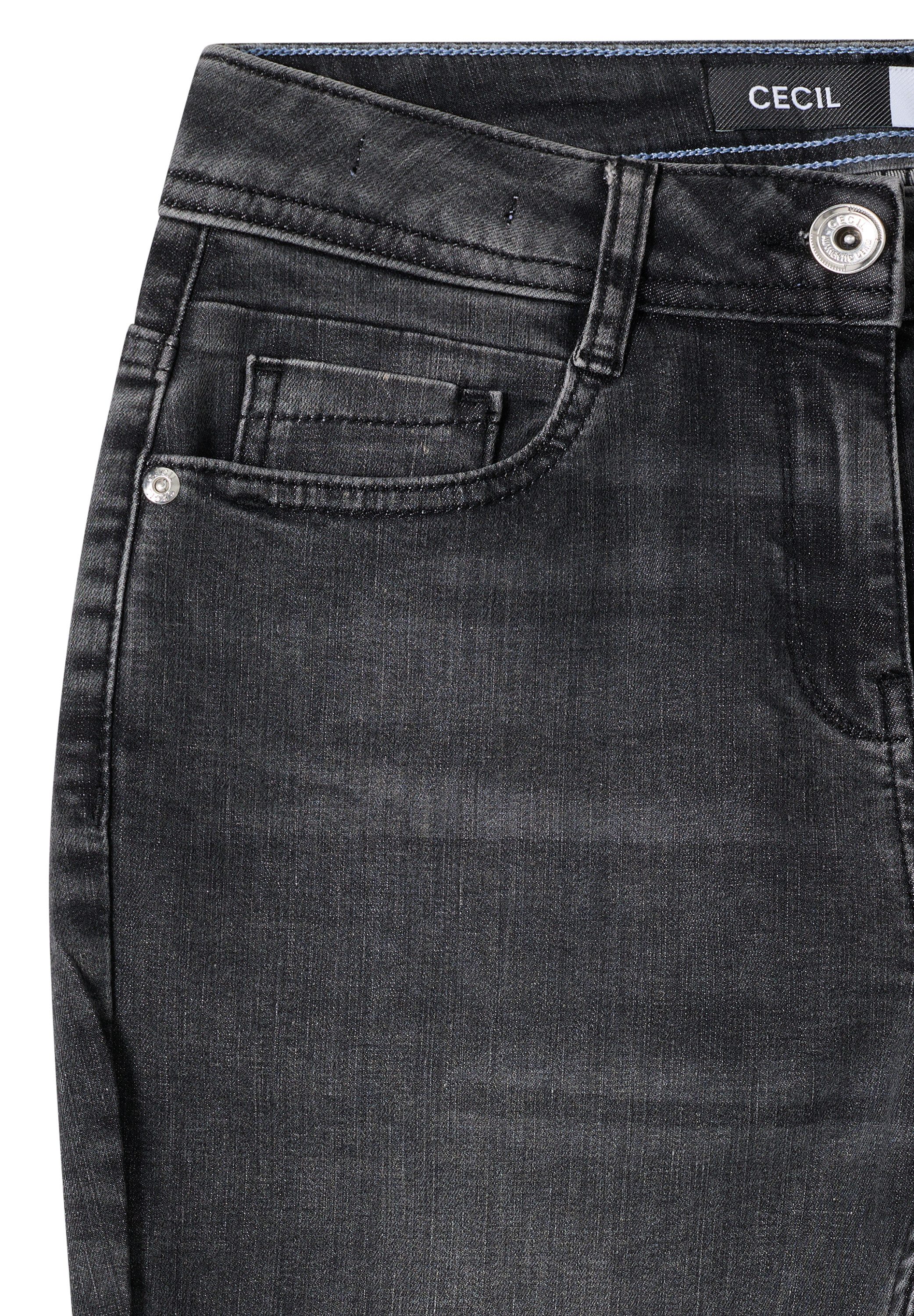 CECIL Slim-fit-Jeans High Waist