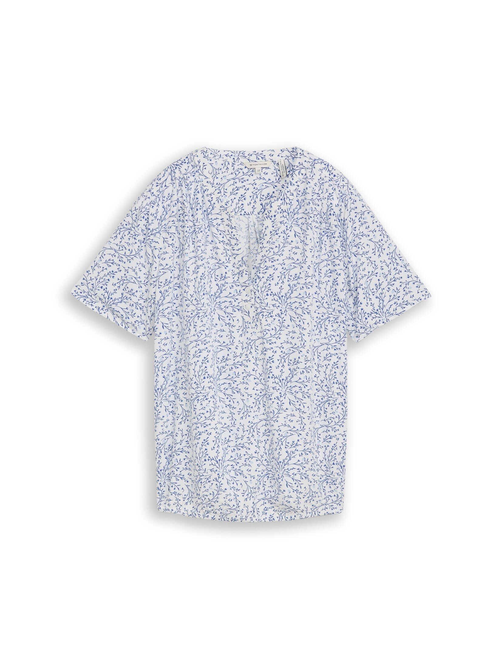 white small leaves design