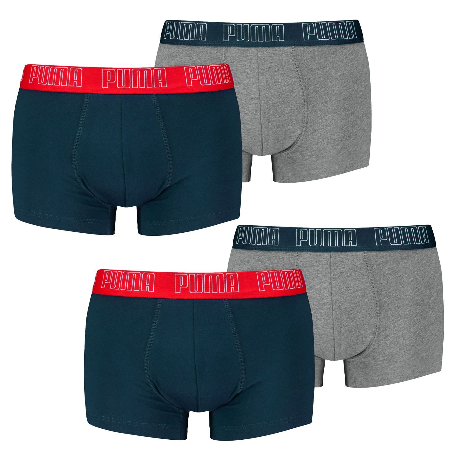 PUMA BODYWEAR Boxershorts Trunks Everyday Comfort Cotton Stretchim 4er Pack günstig online kaufen