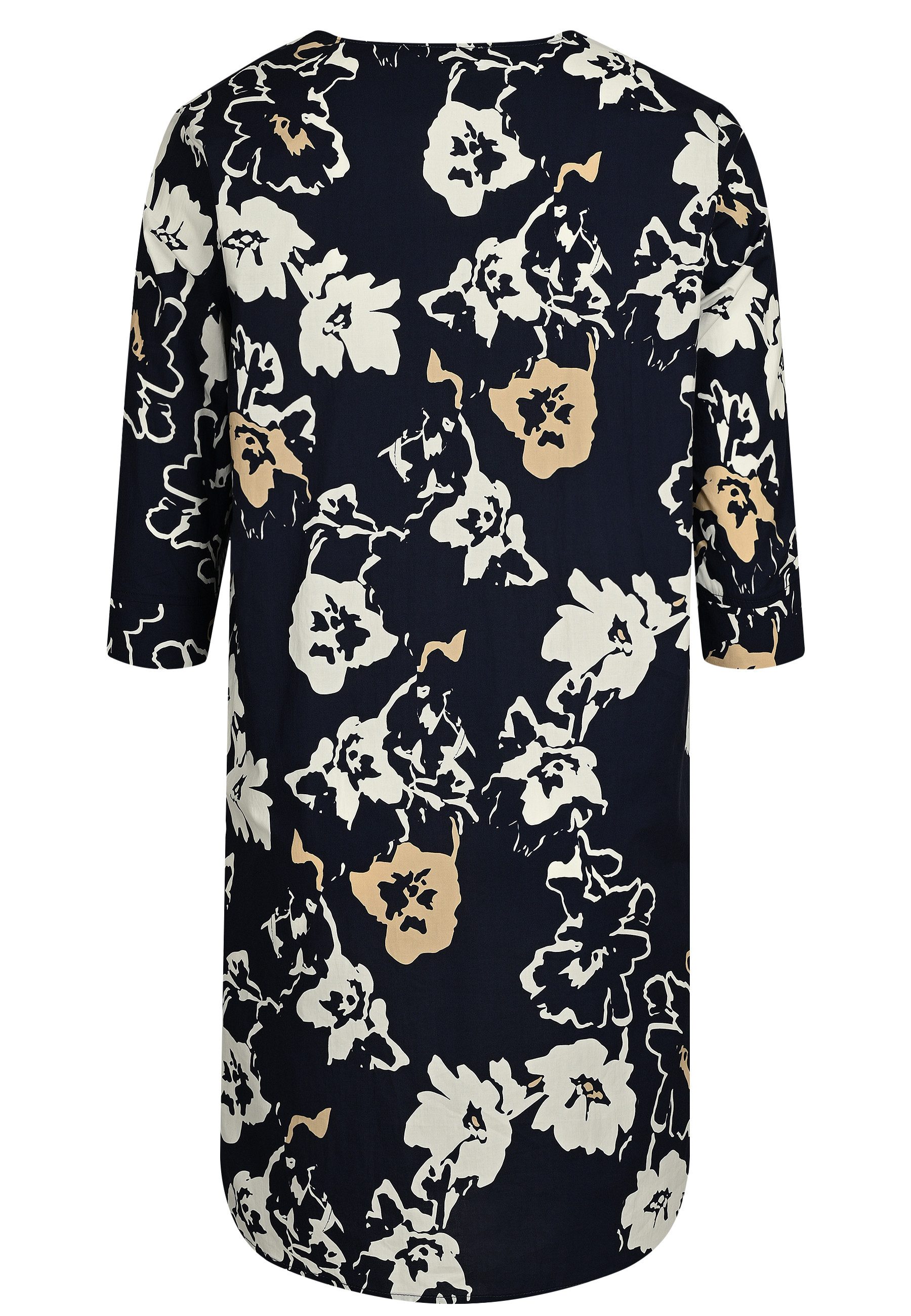 elanza Midikleid Kleid mit Blüten-Print in günstig online kaufen