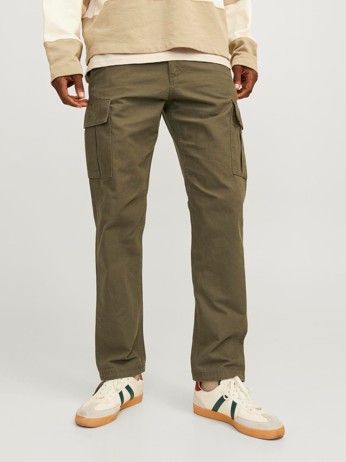 Jack & Jones Herren Cargohose JPSTKANE JJBARKLEY -Relaxed Fit günstig online kaufen