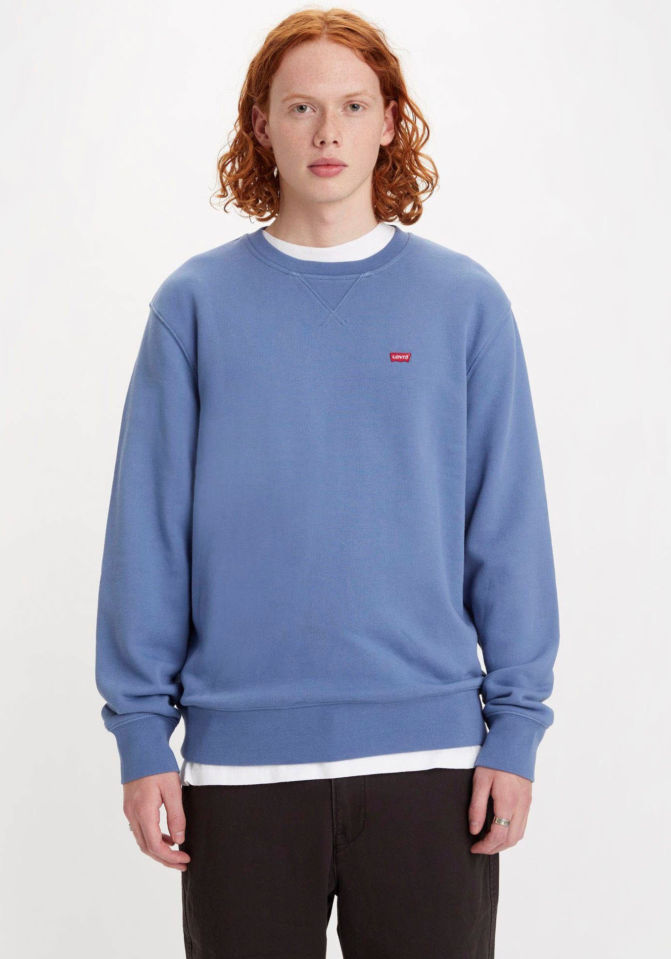 Levi's® Sweatshirt SWEATSHIRT MOONLIGHT CREW ORIGINAL BLUE NEW