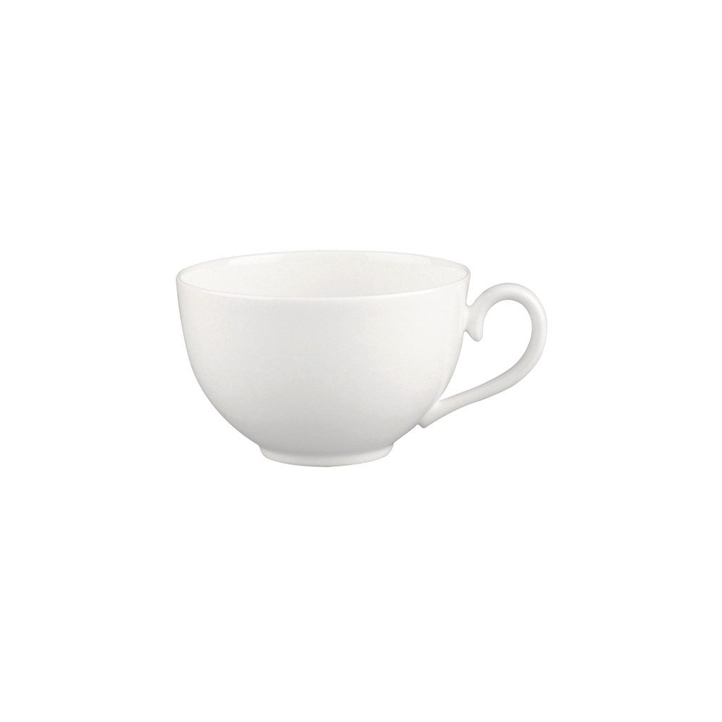 Villeroy & Boch Tasse White Pearl Cappuccinoobertasse, Porzellan