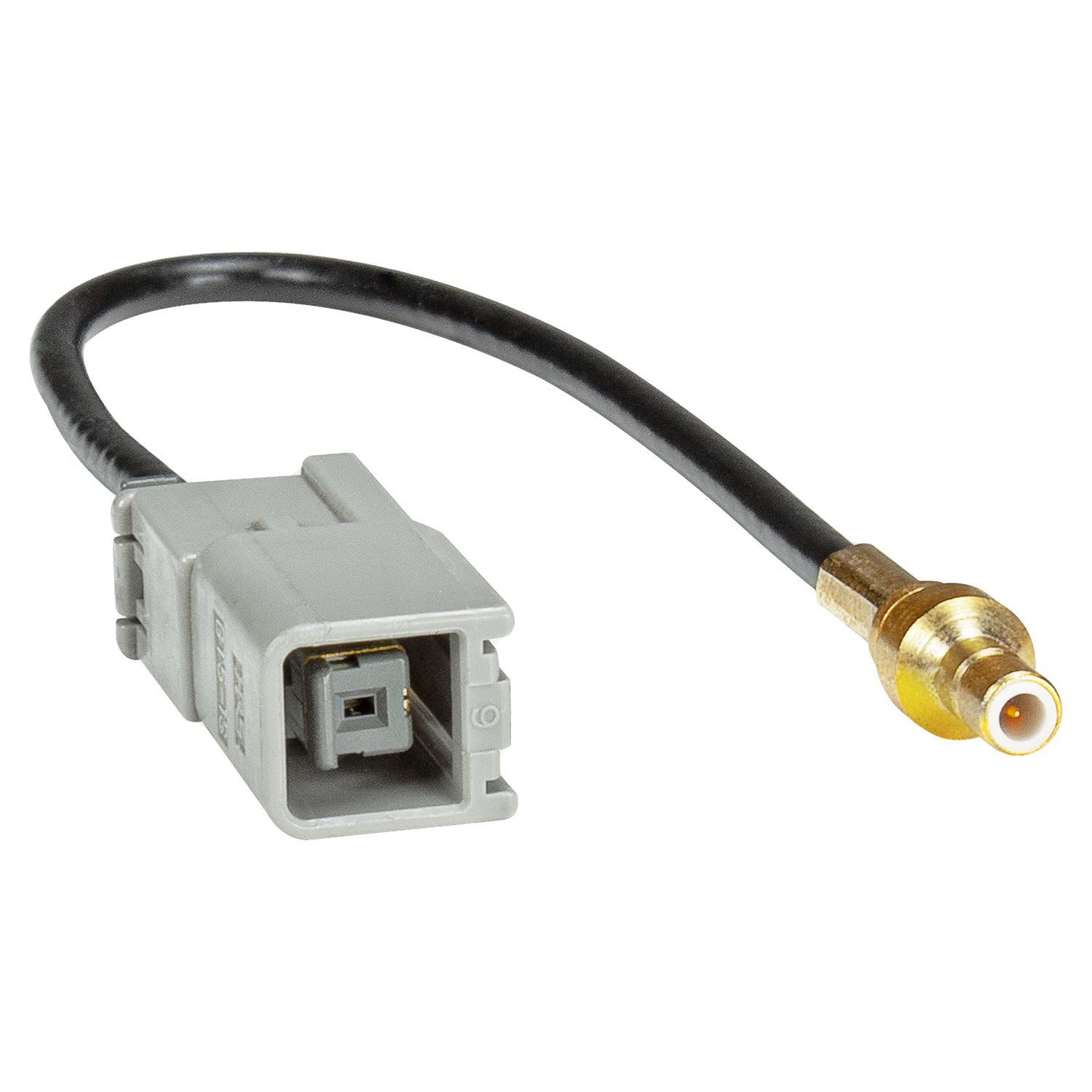 tomzz Audio Antennenadapter GT5 auf SMB passt zu Alpine Blaupunkt Clarion Kenwood KFZ-Adapter