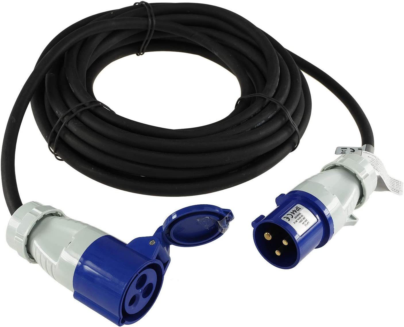 ChiliTec CEE Verlängerungskabel 10m H07RNF 3G2,5 CEE-Adapterkabel