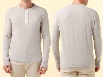 Ralph Lauren T-Shirt POLO RALPH LAUREN Longsleeve Button Shirt T-shirt Preppy Sweater Sweat