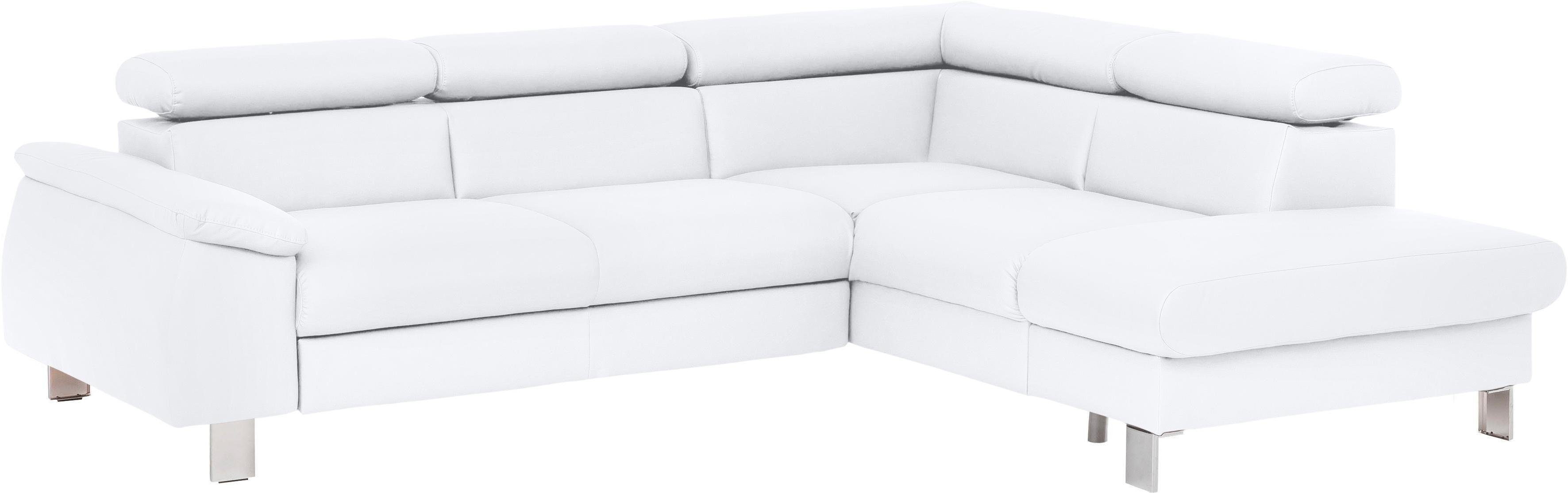COTTA Polstergarnitur "Komaris L-Form", (Set), Set bestehend aus: Ecksofa m günstig online kaufen