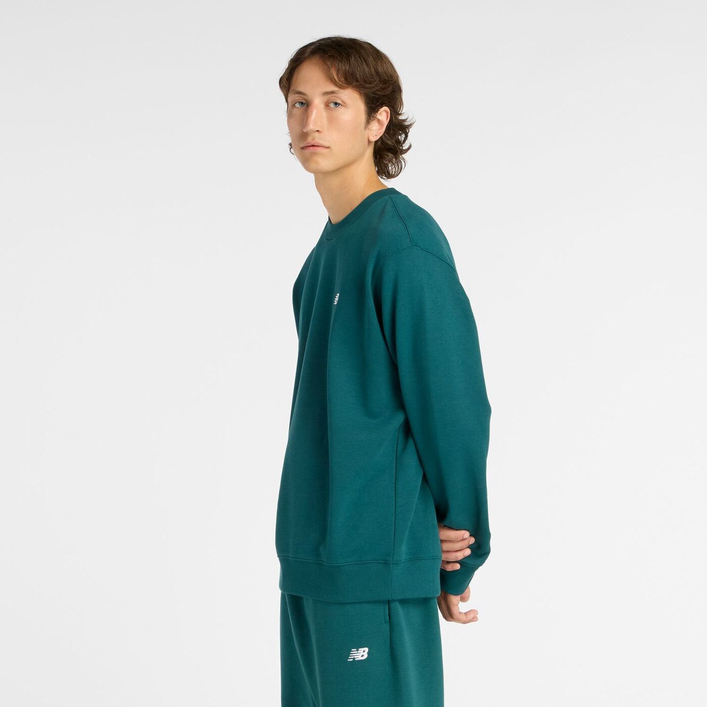 New Balance Kapuzensweatshirt Sport Essentials French Terry Crew AAV