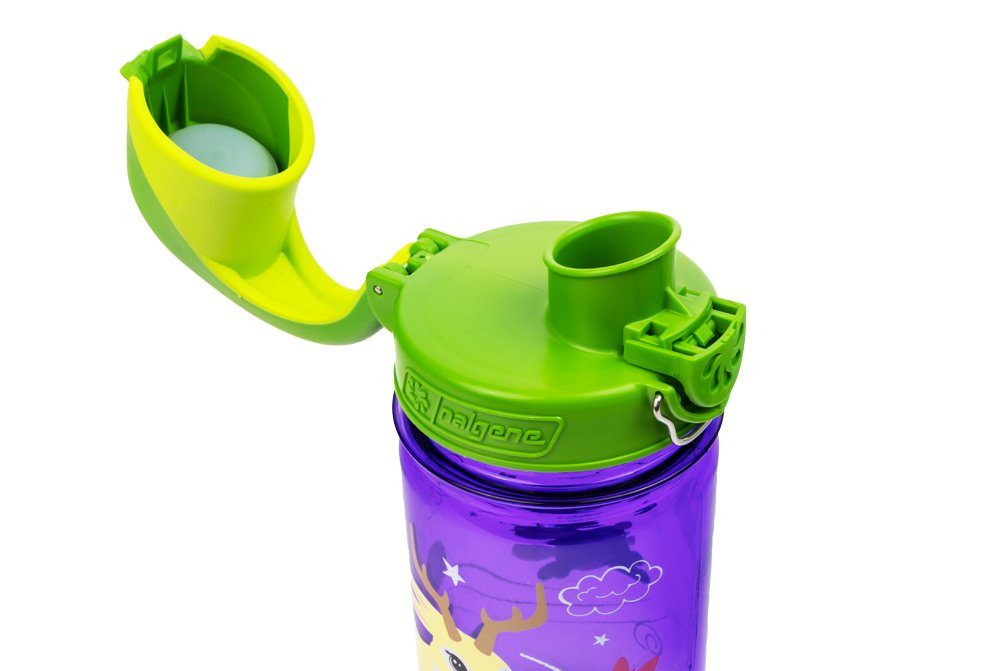 Kinderflasche Trinkflasche 0,35 Nalgene L lila Nalgene 'OTF Sustain' jackalope Kids