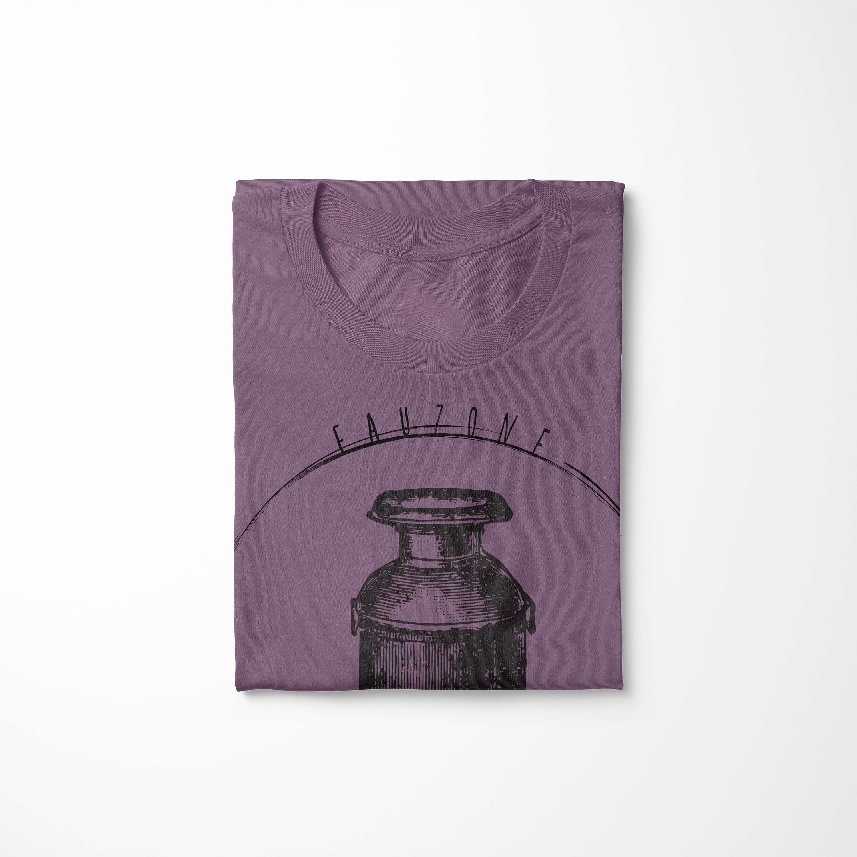 Art Herren Sinus Vintage Shiraz T-Shirt T-Shirt Milchkanne