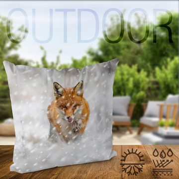 Kissenbezug, VOID (1 Stück), Rotfuchs Winter Schnee Fuchs rotfuchs winter jagd schnee fuchs gefähr