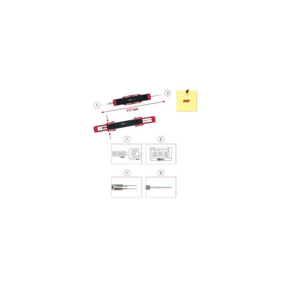 KS 154.0012 Kabel-Entriegelungswerkzeug 154.0012, Tools Montagewerkzeug