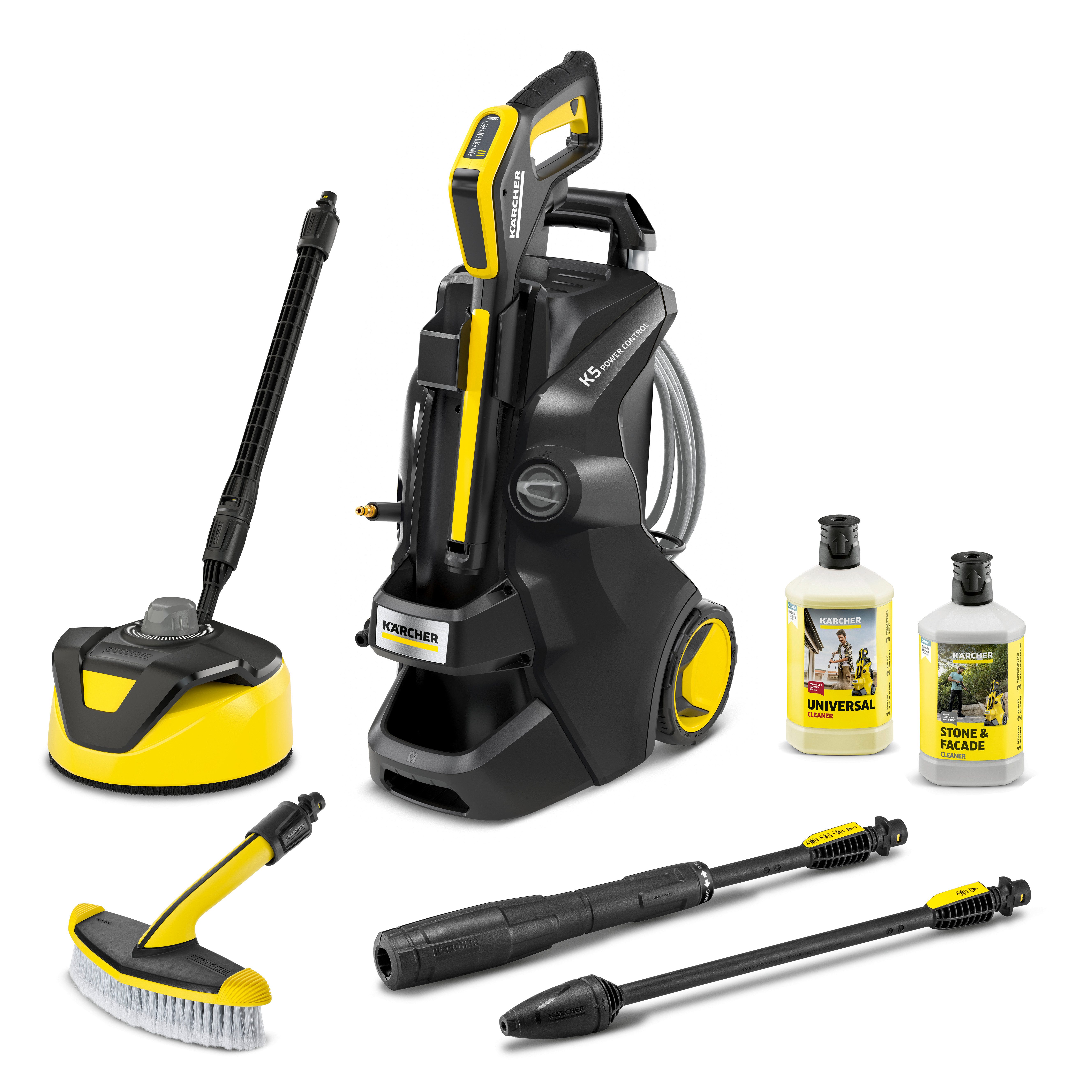 KÄRCHER Hochdruckreiniger K 5 Power Control Flex Home&Brush Anniversary Edition, Druck max: 145 bar, 2100 W, Fördermenge max: 500 l/h, (Set)