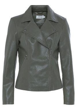 ONLY Lederimitatjacke ONLMELANA FAUX LEATHER BIKER CC OTW