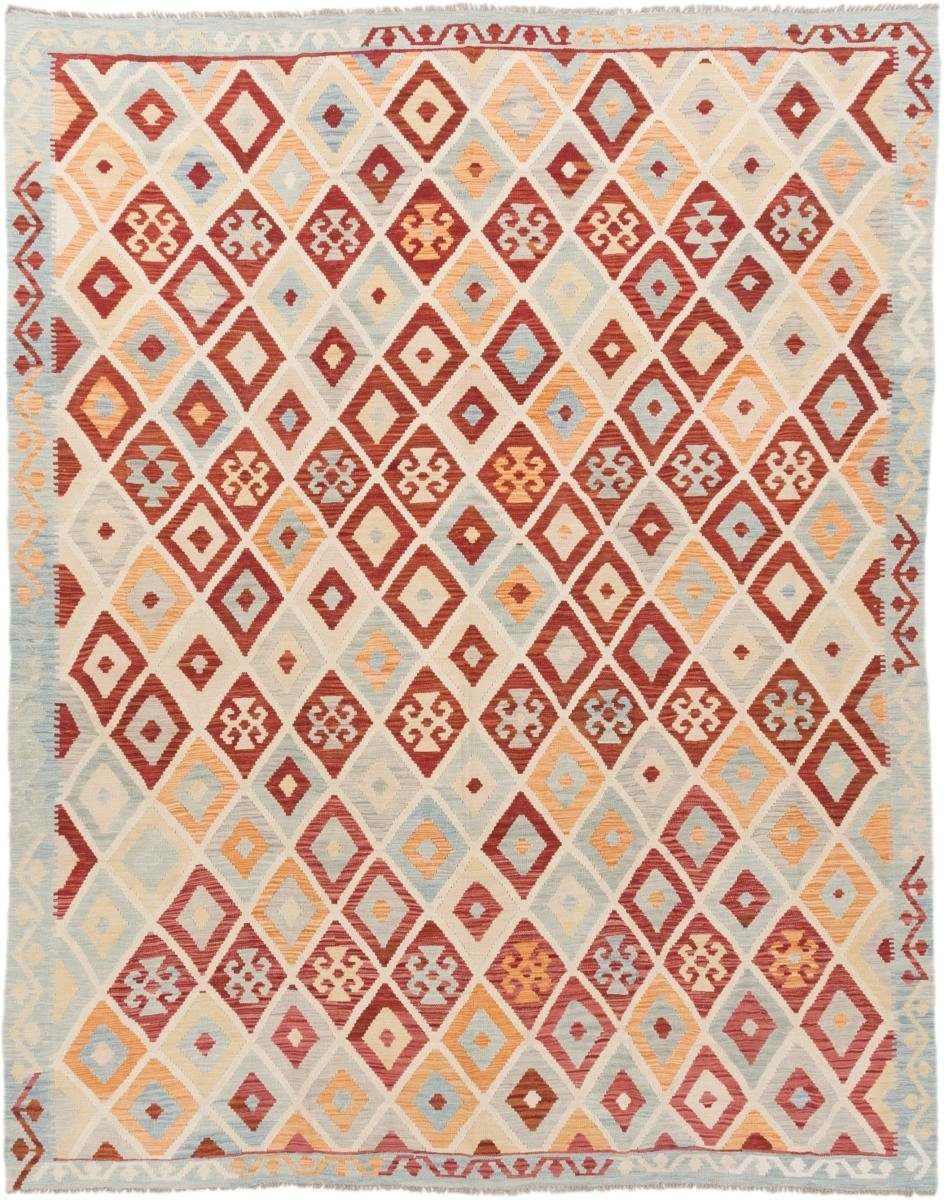 Orientteppich Kelim Afghan 266x338 Handgewebter Orientteppich, Nain Trading, rechteckig, Höhe: 3 mm | Kurzflor-Teppiche