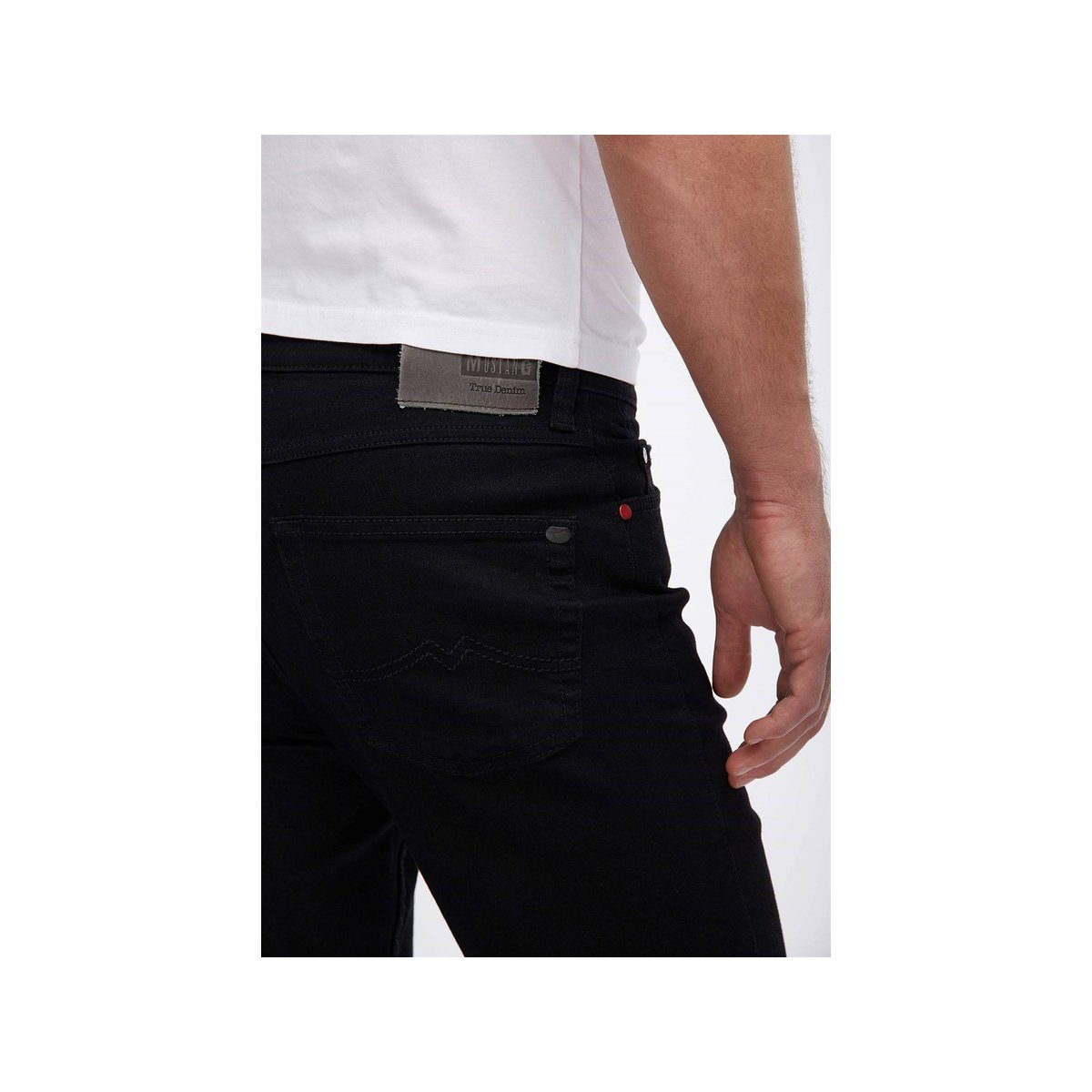 MUSTANG 5-Pocket-Jeans schwarz (1-tlg)