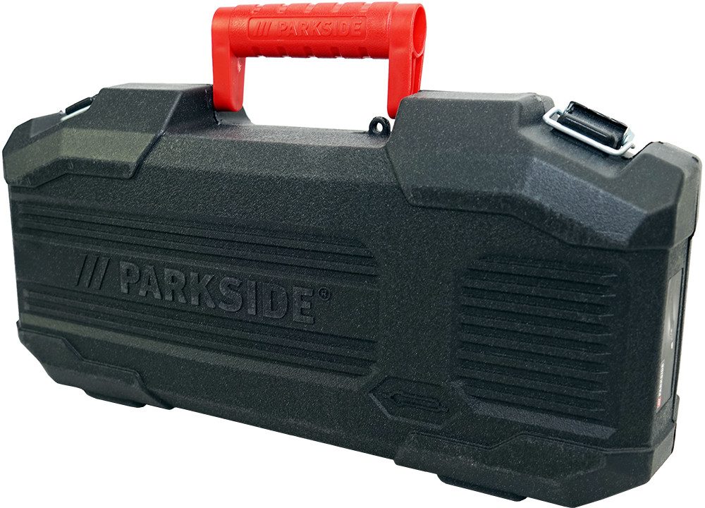Parkside Geradschleifer PGS 500 im Transportkoffer, max. 30000 U/min, Robustes Metallgetriebegehäuse