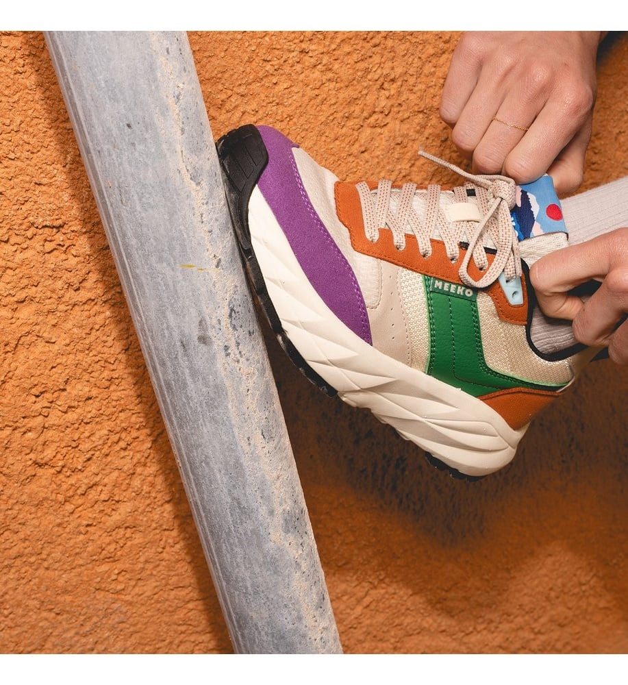 Meeko Pongo Multico - creamweiss/bunt Sneaker