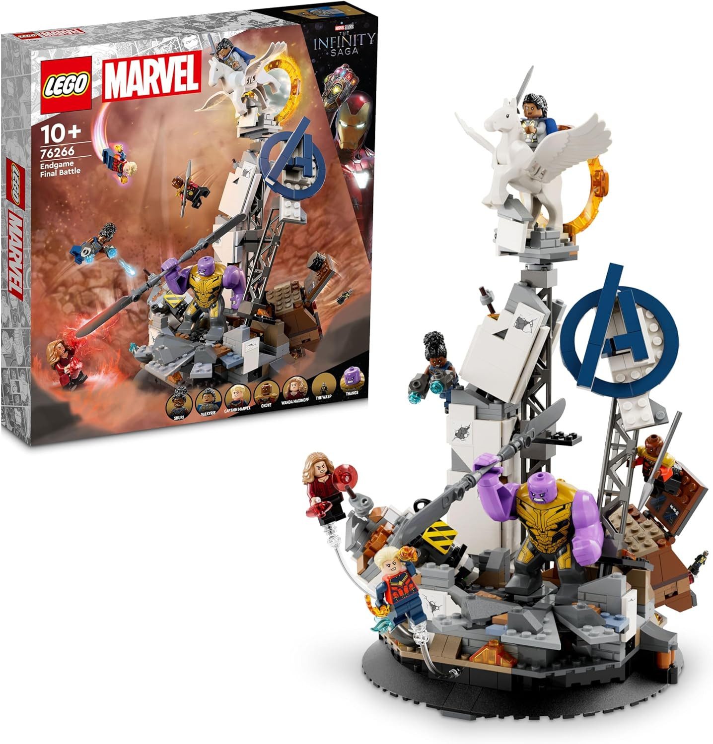 LEGO® Marvel Super Heroes - Endgame: Letztes Kräftemessen (76266) Konstruktions-Spielset, (794 St., Inkl. 5 Minifiguren)