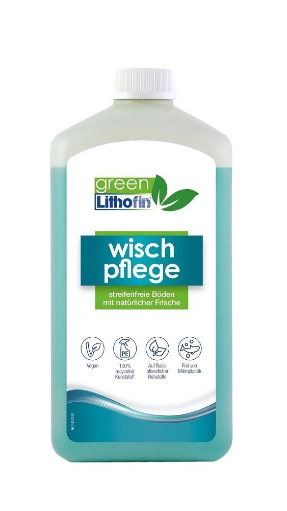 Lithofin Green by Lithofin Wischpflege 1 L Natürliche Frische für Ihre Böden Fussbodenreiniger