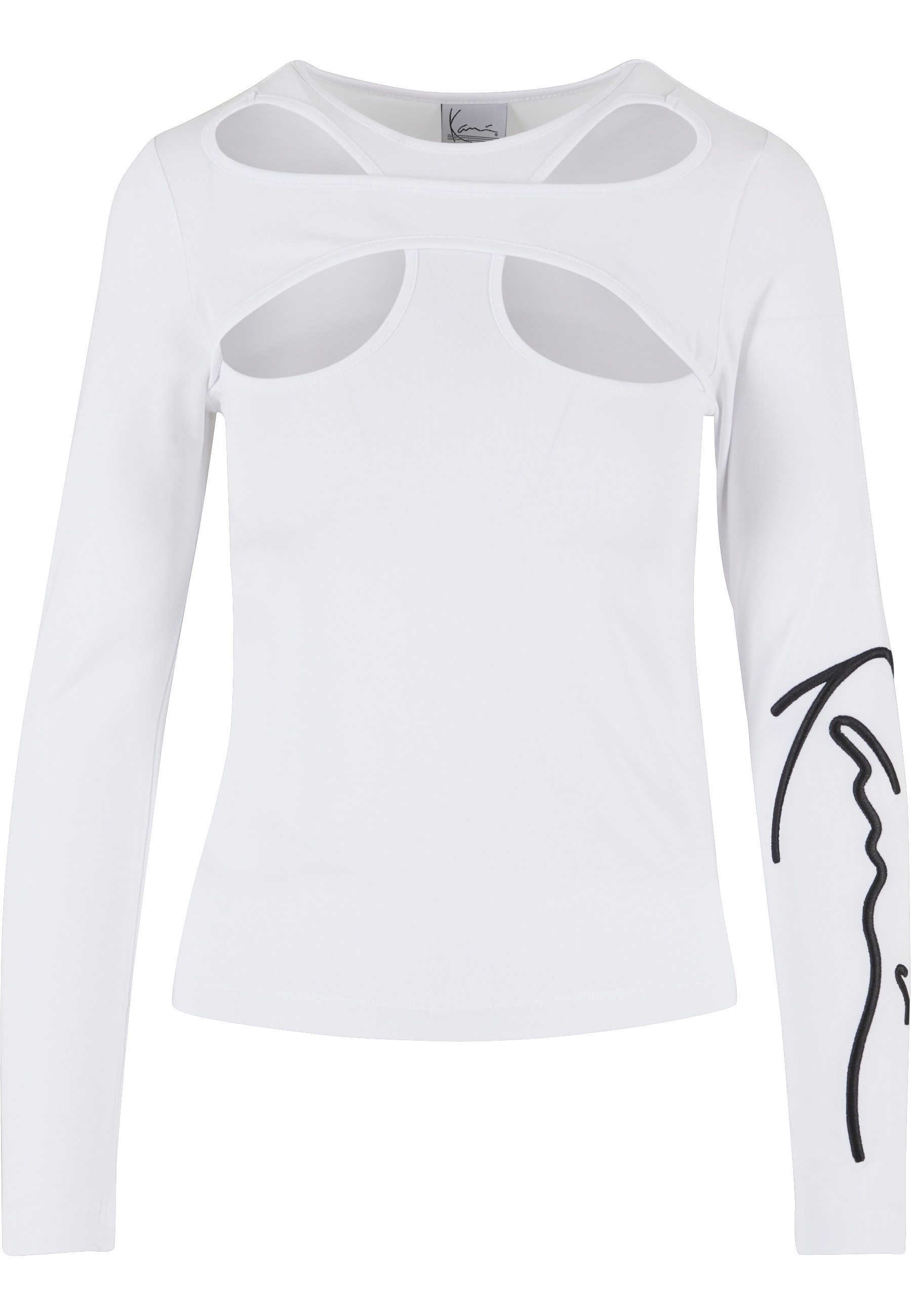 Karl Kani Stoffhose Karl Kani Damen KW223-011-1 KK Signature Cut Out Tight LS (1-tlg)