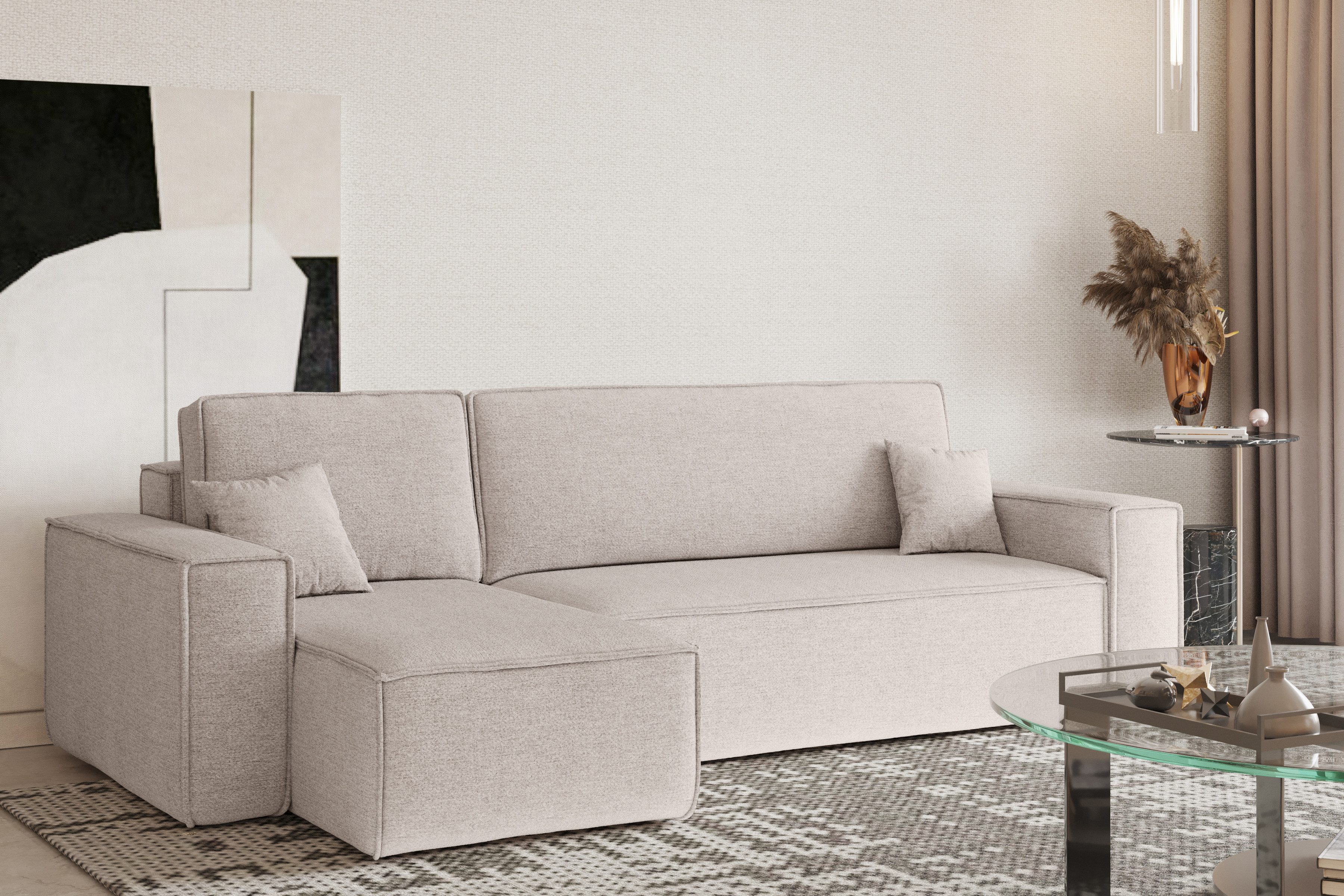 Kaiser Möbel Ecksofa mit schlaffunktion und günstig online kaufen