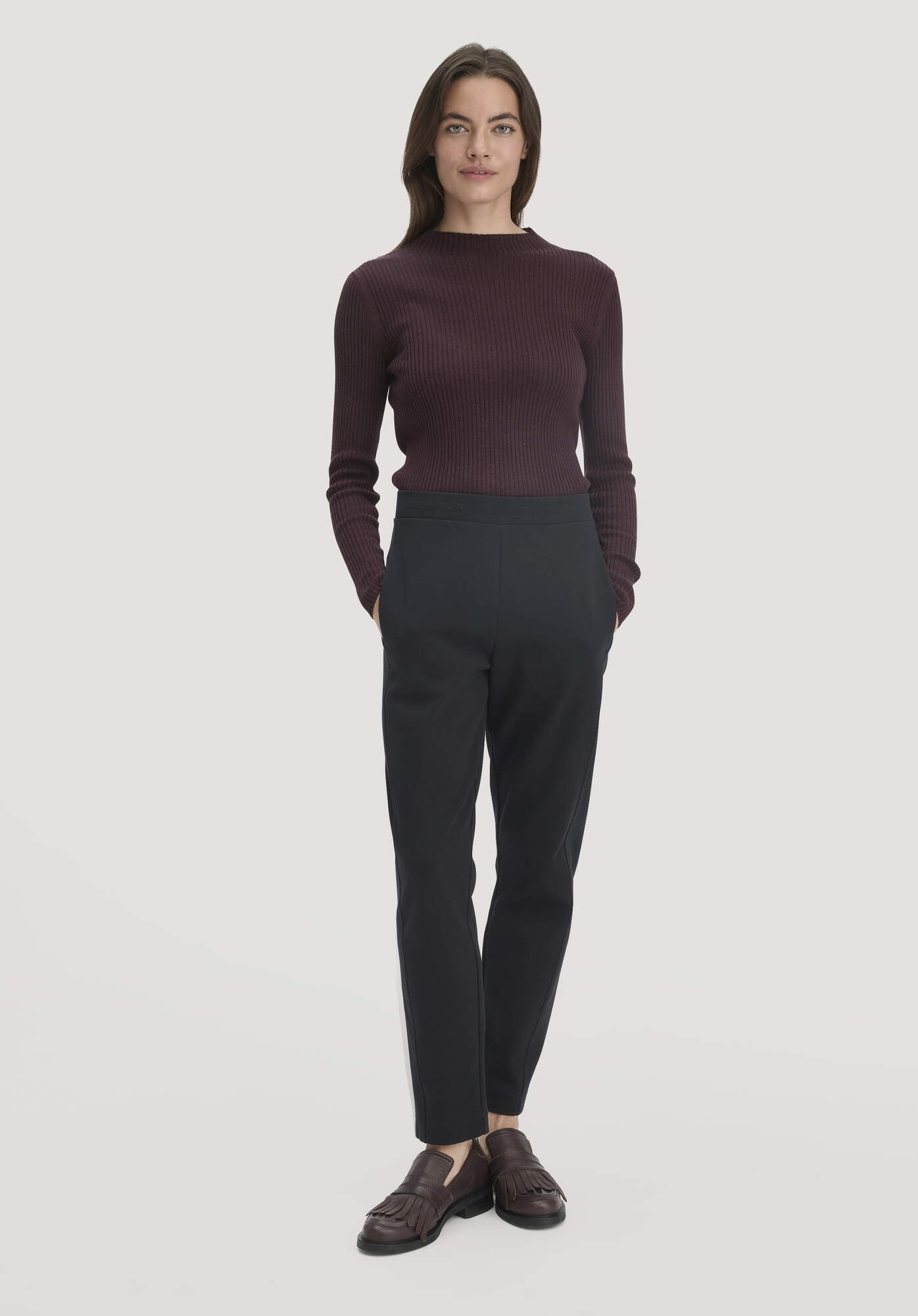 Hessnatur Jerseyhose aus Bio-Baumwolle (1-tlg) günstig online kaufen