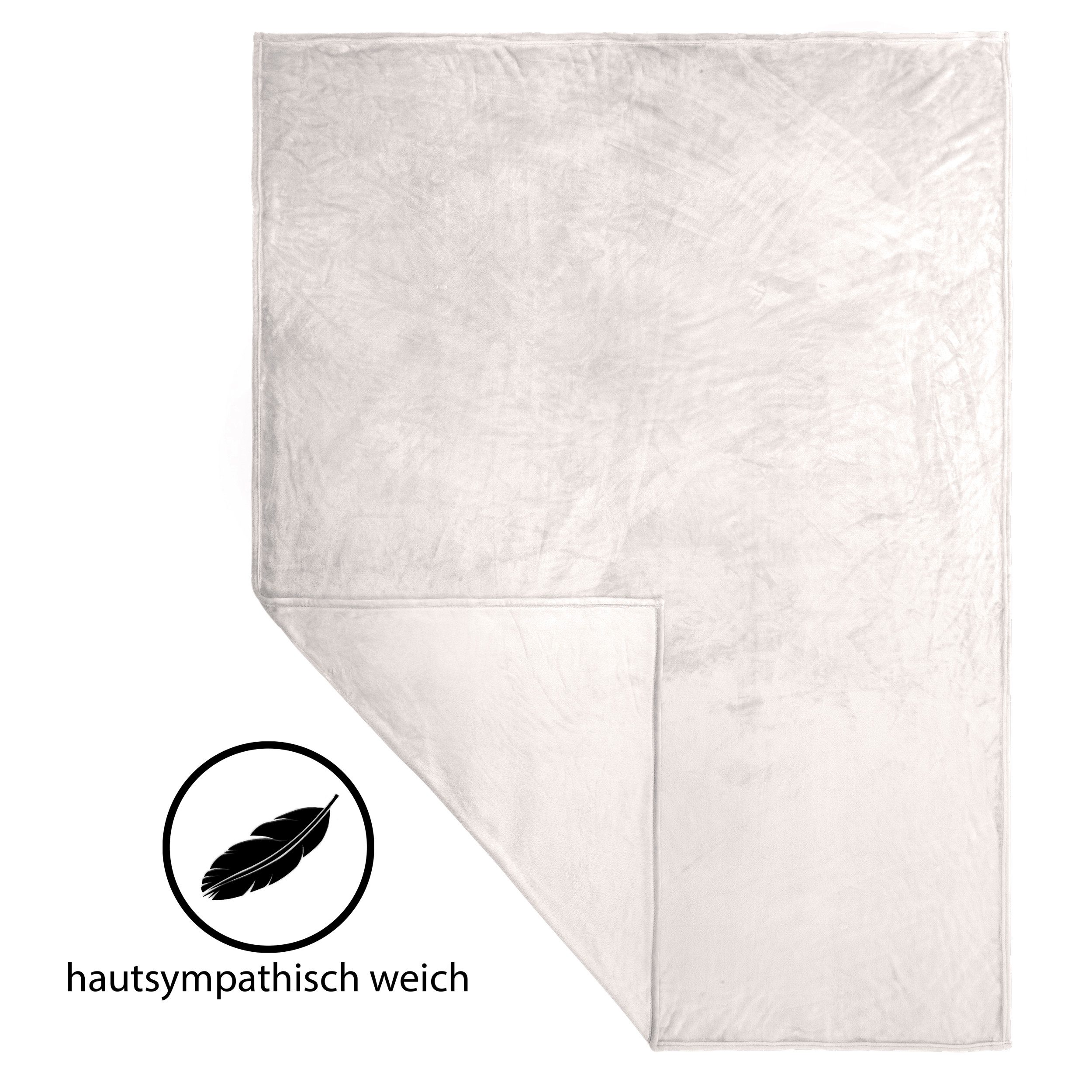 Wohndecke Cashmere Touch Kuscheldecke Wohndecke in Nicki-Qualität, livessa, Cashmere Touch Qualität 150x200 cm - 180x220 cm, ca. 180 g/m² (5)