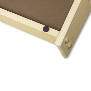Mr. & Mrs. Panda Tablett Igel Federschmuck - Gelb Pastell - Geschenk, Küchentablett, Holztable, Echtholz lasiert, (1-tlg), Kratzfeste Oberfläche